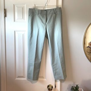 Stretchy crop trouser pant